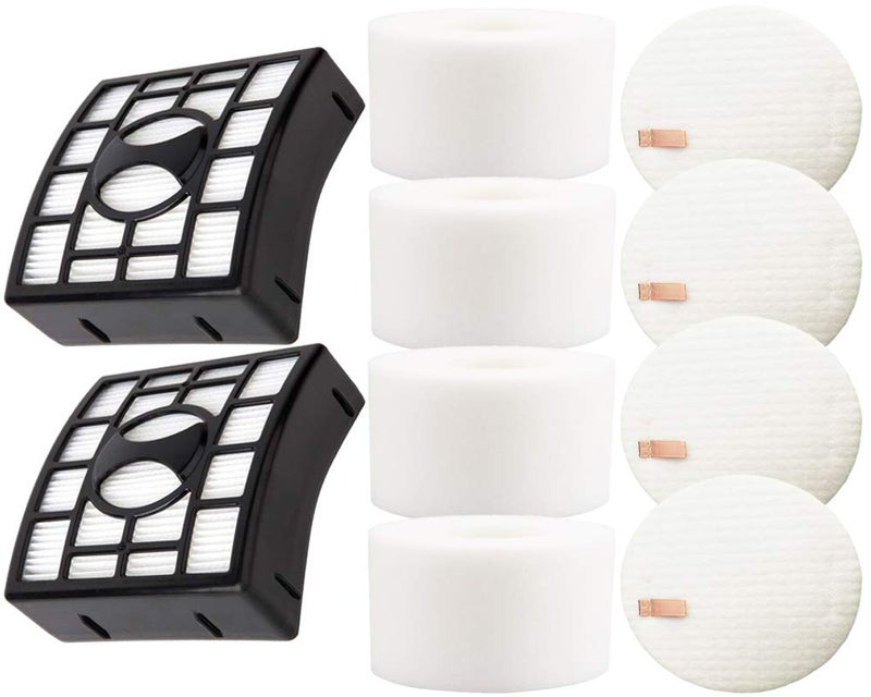 Dttery 10 Pack NV680 Filters Replacement for Shark DuoClean Rotator Powered Lift-Away Speed Upright Vacuum NV803, NV801, NV800, NV683, NV682, NV681, NV680 Part XHF680 XFF680 - Image 1